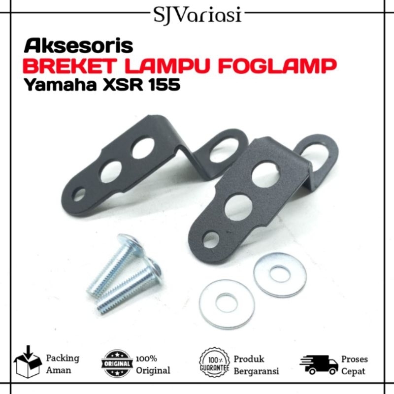COD Breket Lampu XSR 155 | Breket Bracket Lampu Tembak Foglamp Yamaha XSR 155