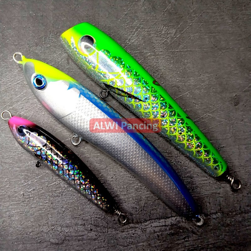 UMPAN FAST SINKING STICKBAIT PENCIL & POPPER 30GR 80GR 100GR