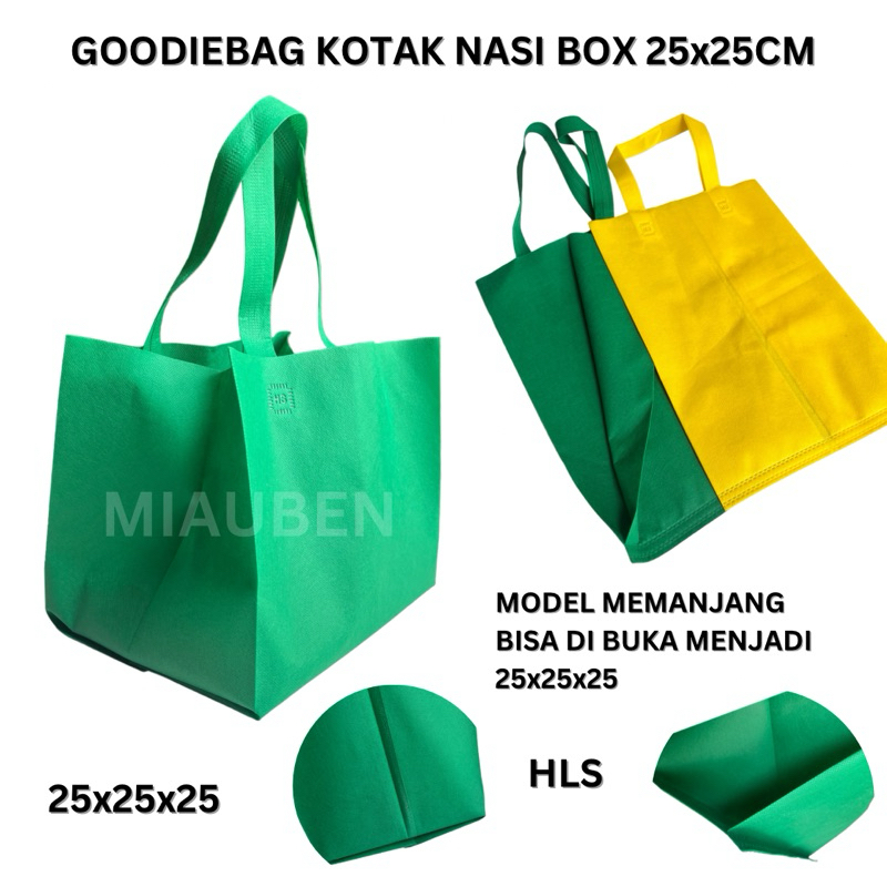 

Tas box kue 25x25 alas 25cm goodie bag box kue nasi