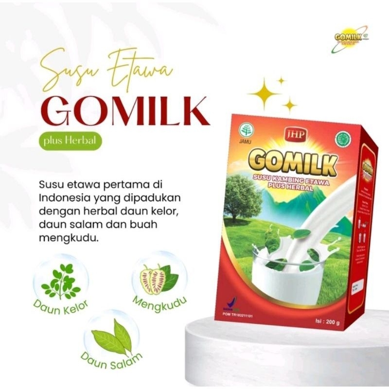 

GOMILK SUSU KAMBING ETAWA PLUS HERBAL