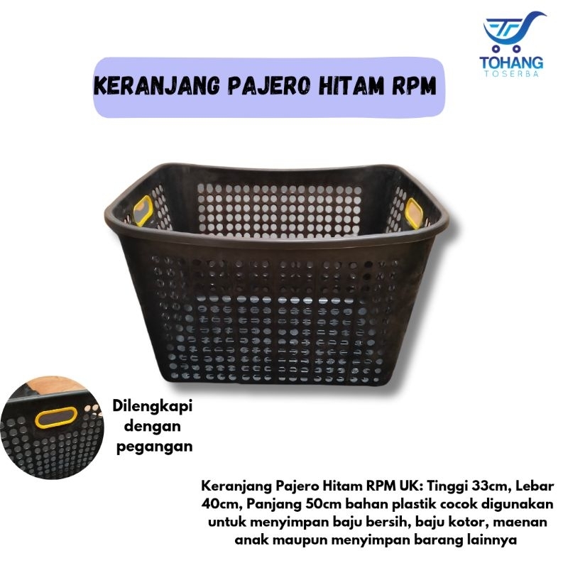 Keranjang Pajero laundry mainan serbaguna murah