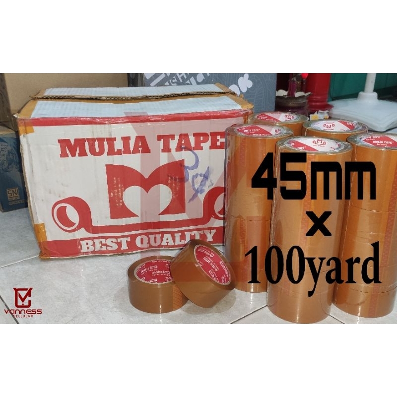 

Lakban Selotip Solasi Coklat 45mm 100yard