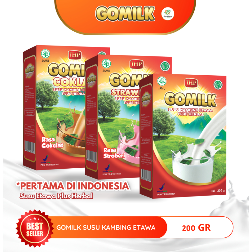 

[ BELI 1 GRATIS JAHE ] [ BELI 3 GRATIS MADU ] [ BISA COD + GARANSI ] GOMILK Susu Kambing Etawa Plus Herbal Untuk Mencegah Osteoporosis Mencegah Radang sendi Tulang Menjaga Nafsu Makan Mencegah Asam Lambung dan Kolesterol Serta Tidak Bau Amis