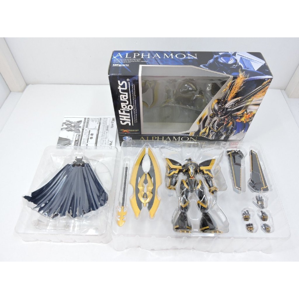 Digimon Digital Monster X-evolution Alphamon Action Figure BANDAI SHFiguarts Japver