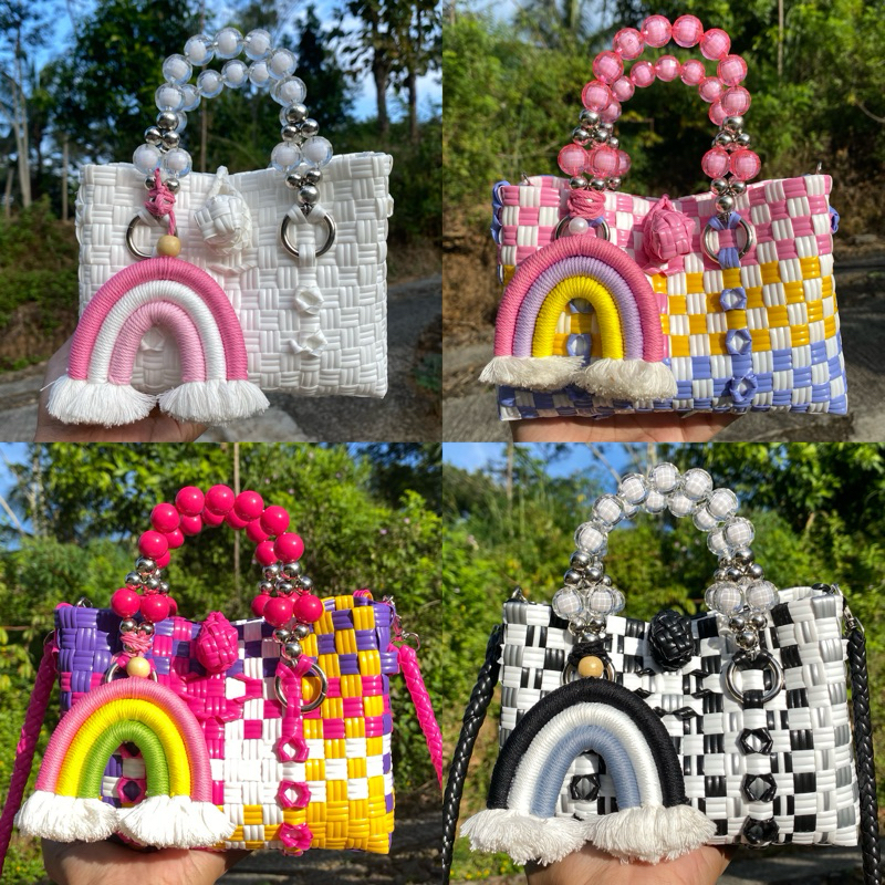 MINI SULTAN Tas Anyaman Jali Selempang Mini Sultan