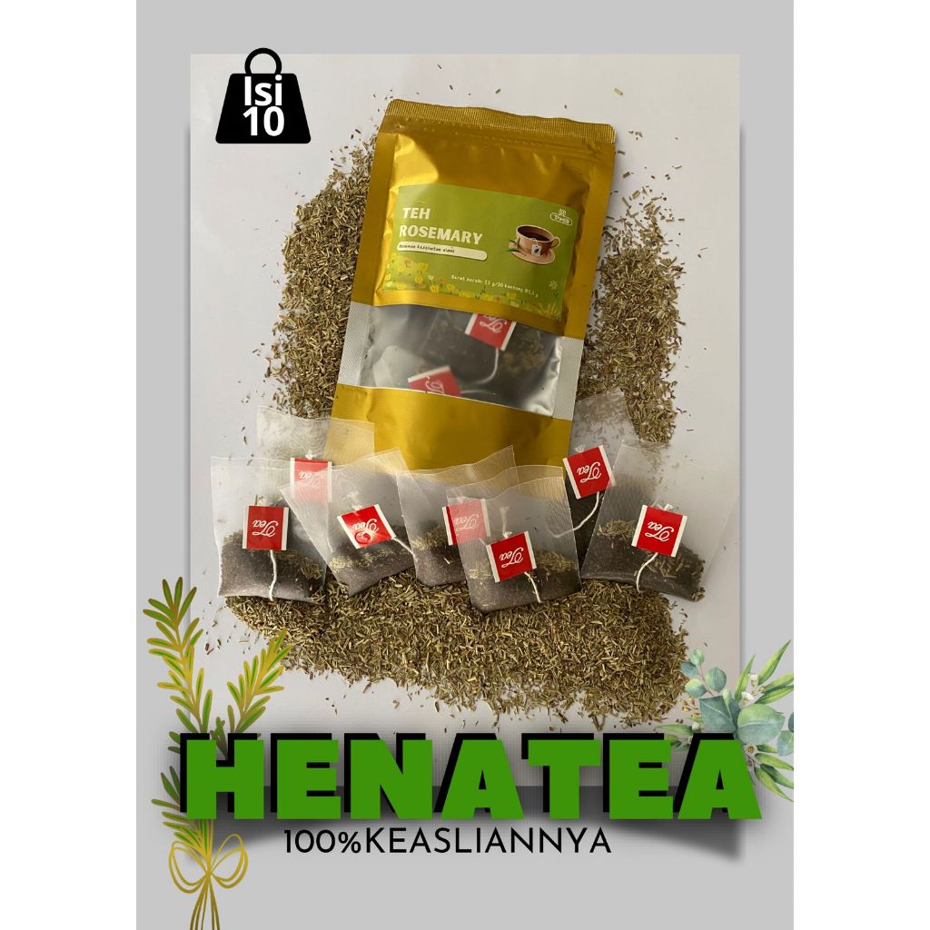 

TEH ROSEMARY - 100% ASLI - hena by tambi tea-minuman kesehatan alami (PREMIUM) QUALITY .