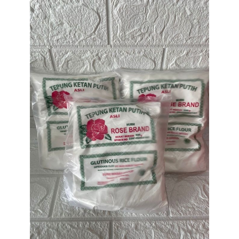 

Tepung Ketan Rosebrand 500gr