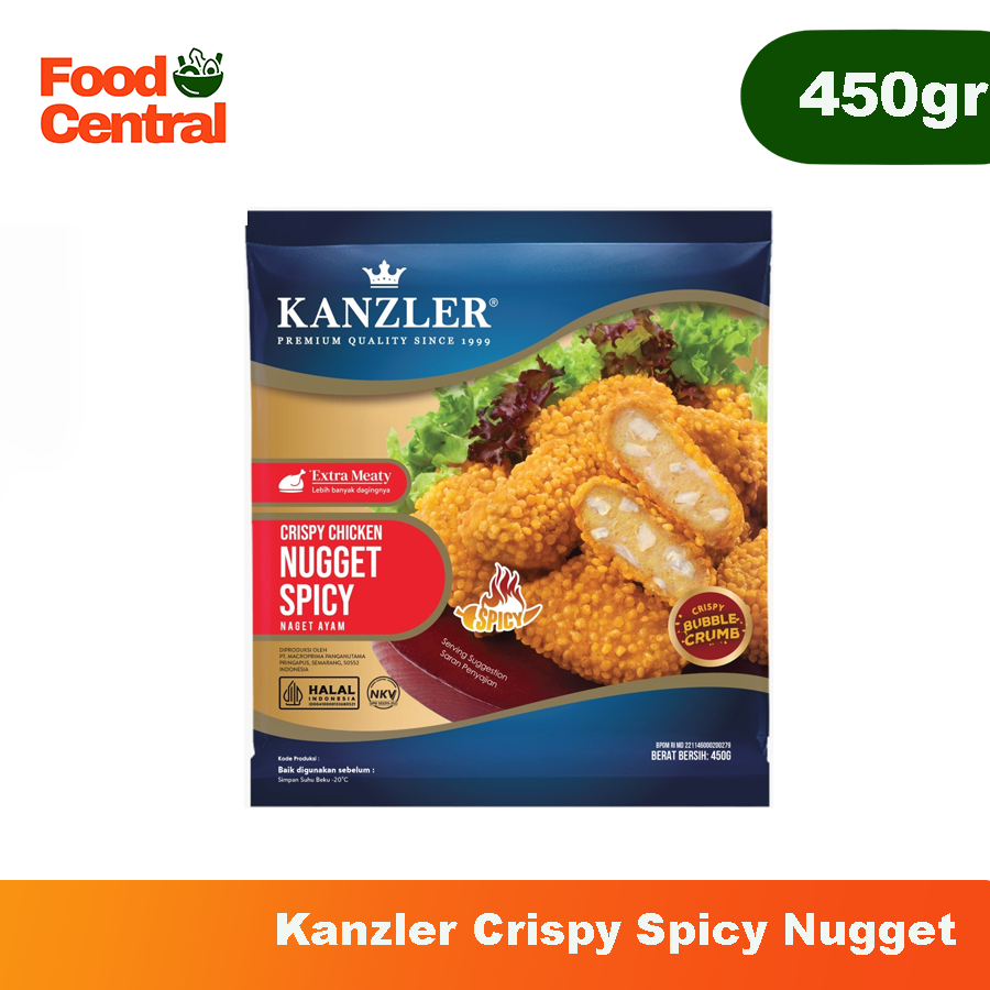 

[INSTAN] Kanzler Crispy Spicy Nugget 450 gr