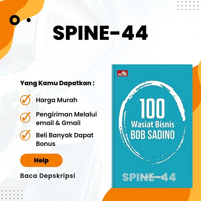 

100 WASIAT BISNIS BOB SADINO