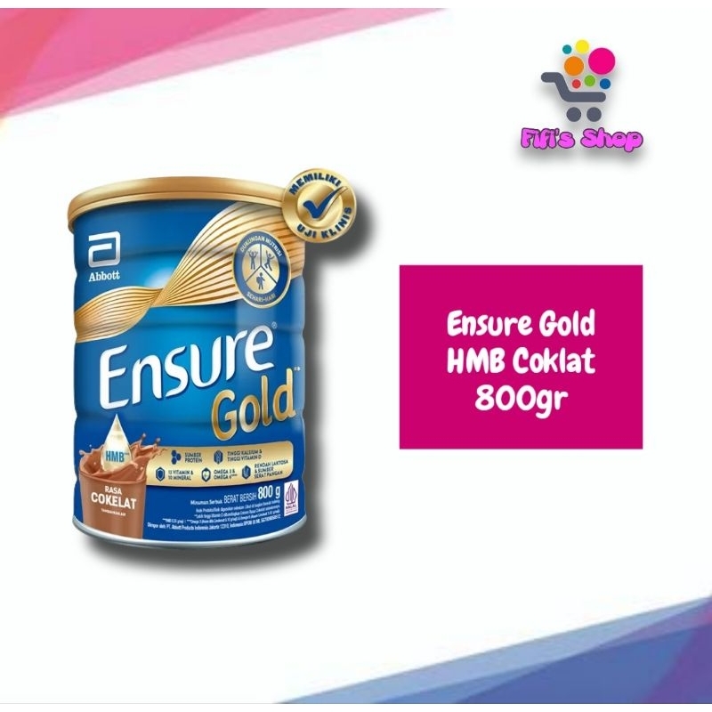 

Ensure Gold Coklat HMB 800gr