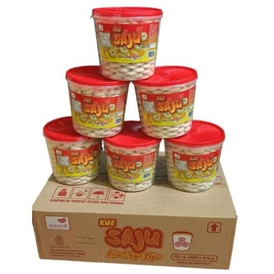 

KUE SAJU /KUE SAGU KEJU 470GRAM