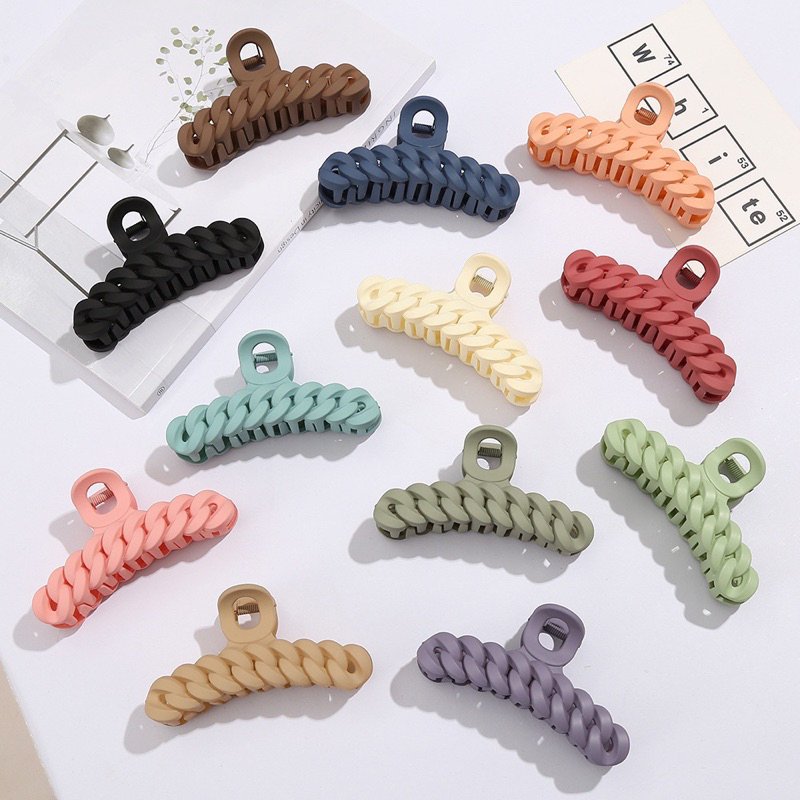 JEPIT RAMBUT SALON KOREA DOFF MODEL TWIST / JEPITAN JEDAI SALON MATTE DOFF KOREA ORIGINAL