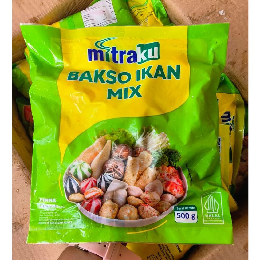 

Mitraku Baso Ikan Campur Mix 500Gram | Olahan Seafood Halal Mitraku