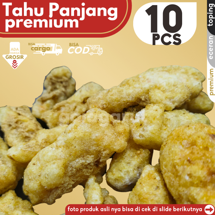 

Cuanki Stick Tahu Panjang KERITING PREMIUM isi 10pcs by Gaiagarut