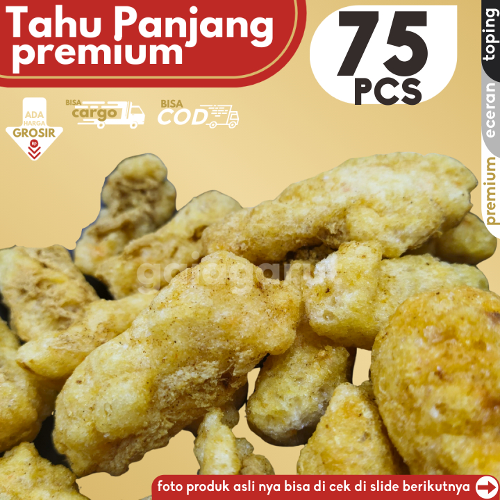 

Cuanki Stick Tahu Panjang KERITING PREMIUM isi 75pcs by Gaiagarut