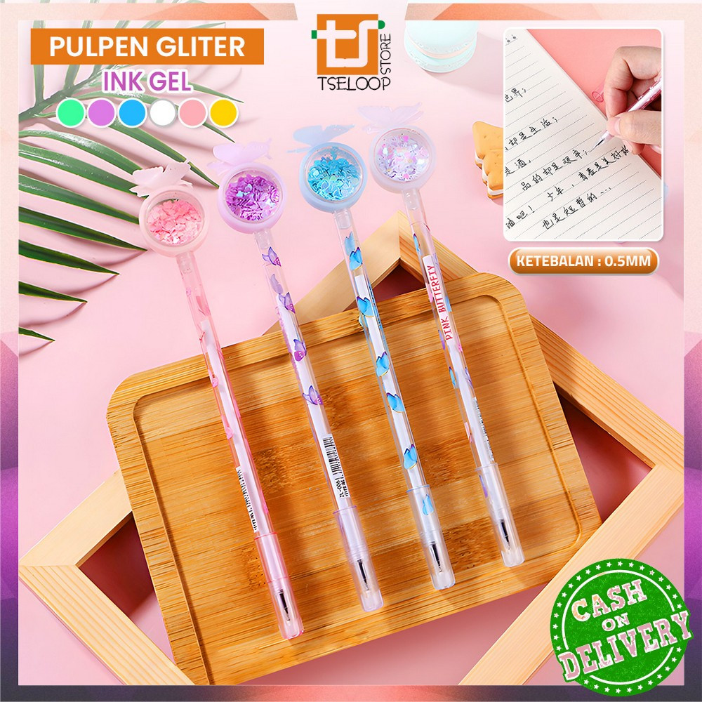 

OFM-A90 Pulpen Gel Bunny 0.5mm Pena Gel Pastel Alat Tulis Karakter / Pena Cair Daisy Pena Kupu Motif Payet Gliter Ink Gel Perlengkapan Sekolah Kantor Lucu