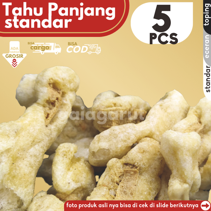 

Cuanki Stick Tahu Panjang KERITING STANDAR isi 5pcs by GaiaGarut