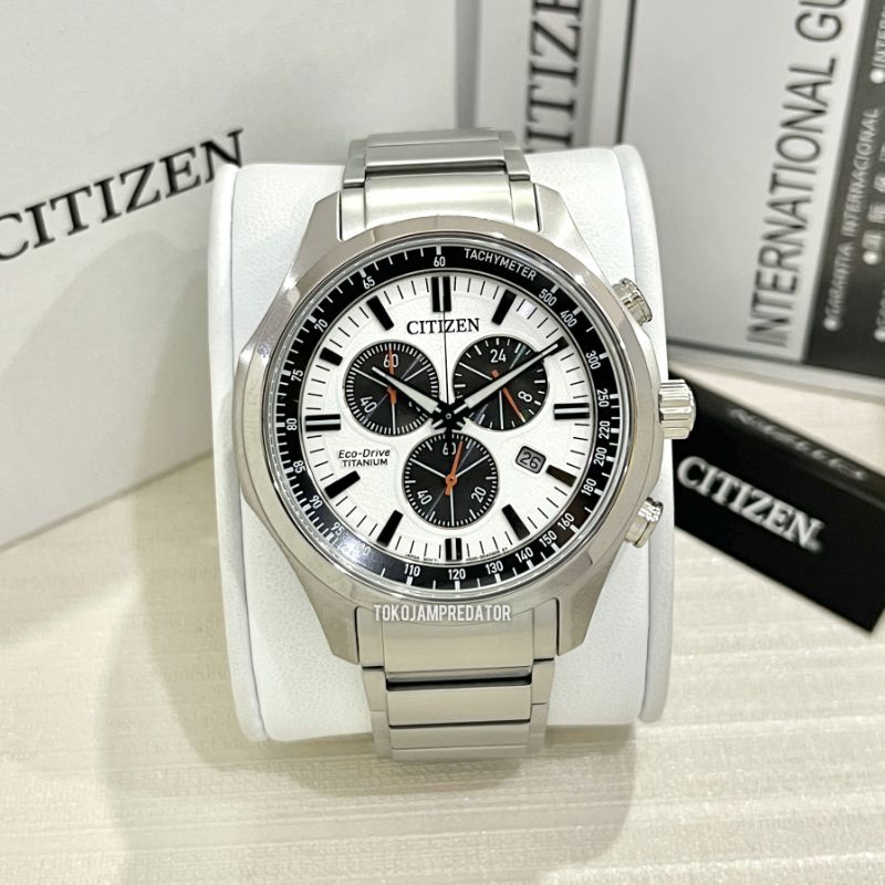 CITIZEN AT2530-85A ECO-DRIVE TITANIUM JAM TANGAN PRIA ORIGINAL