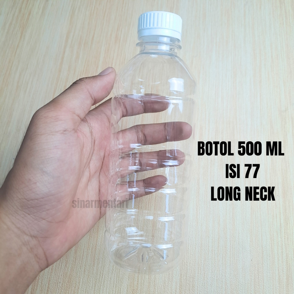 [isi 77] Botol Plastik 500ml / Botol Jus / Botol minum 500 ml