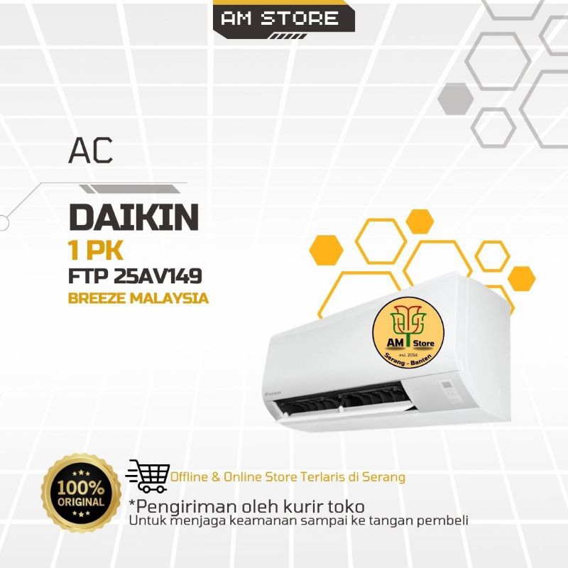 AC 1PK DAIKIN BREEZE MALAYSIA FTP 25AV149