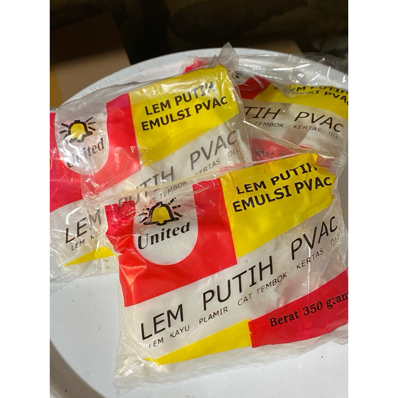 

Lem Putih PVAC United - 350 Gram