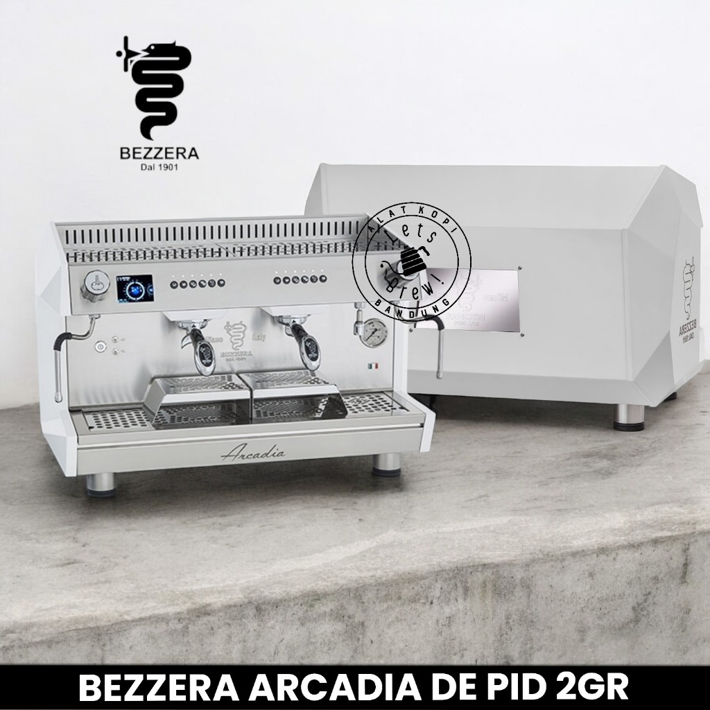Mesin Kopi Espresso Bezzera Arcadia DE PID 2G volumetric / Bezzera Arcadia 2GR