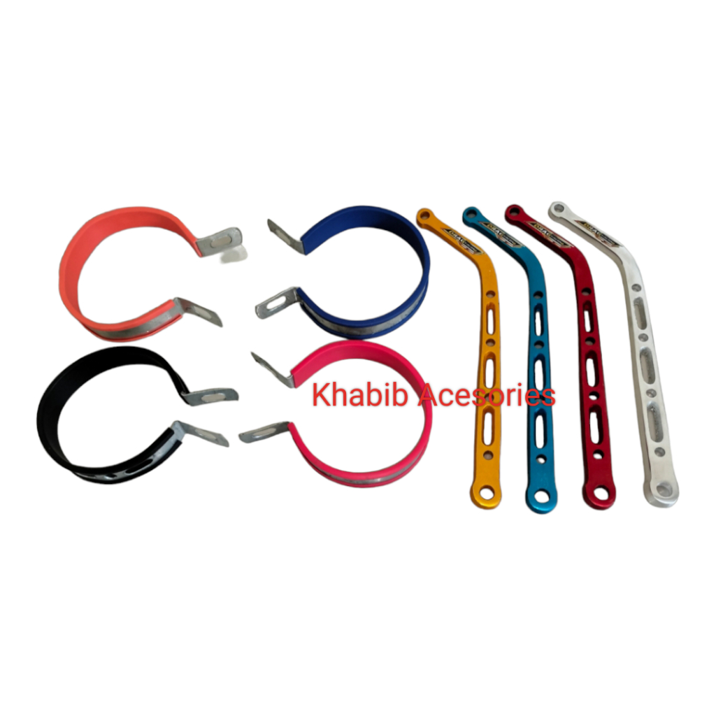 KLEM KNALPOT RACING KLEMAN BREKET KNALPOT RACING PLUS KLEMAN PANGKON L KNALPOT