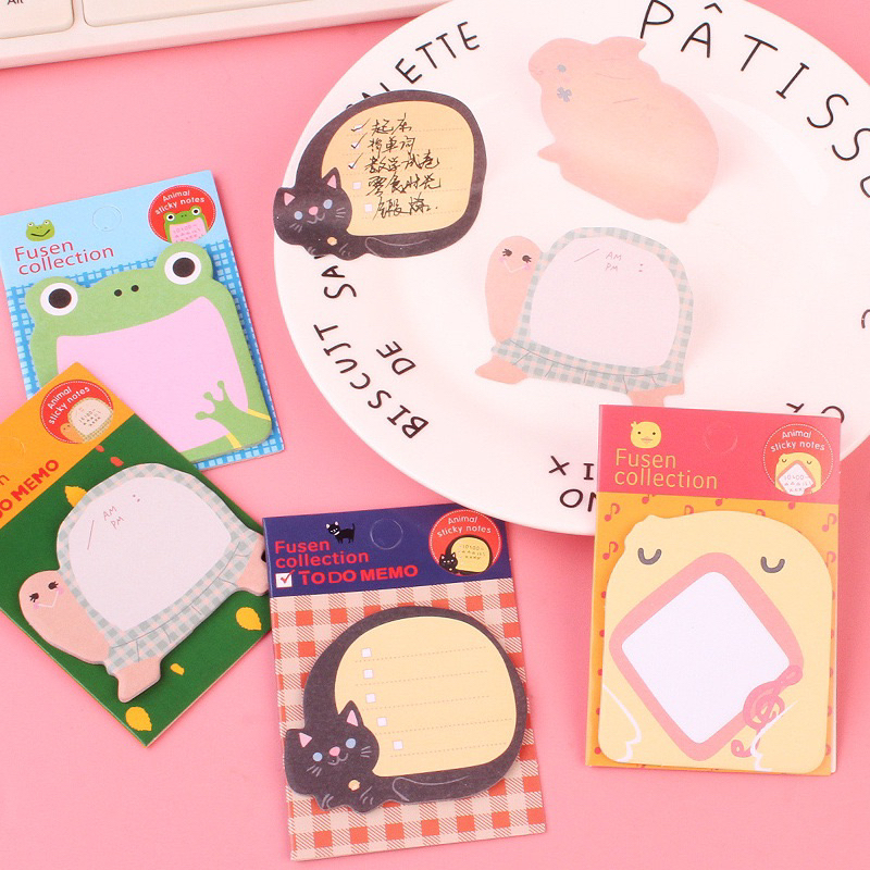 STICKY NOTES MOTIF HEWAN | KERTAS MEMO KECIL | STICKY NOTE MINI