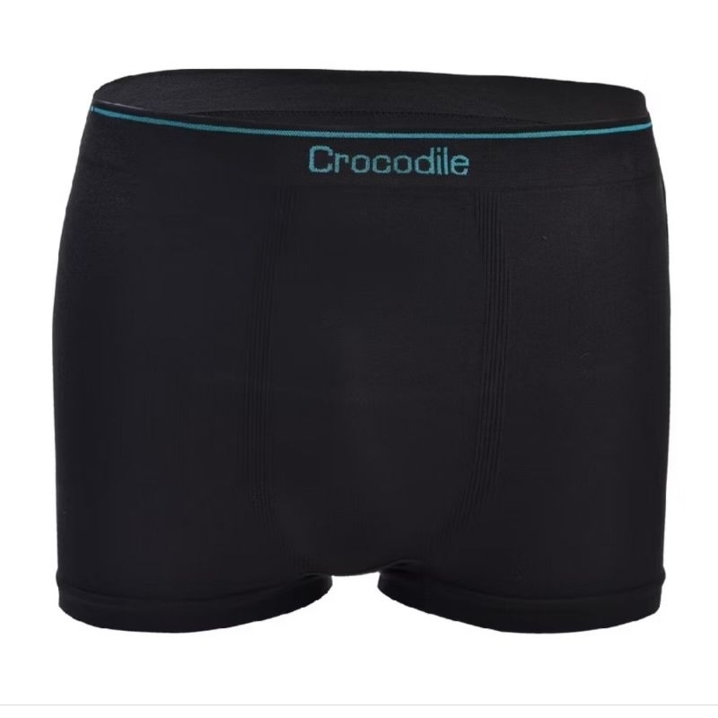 6Pcs (6Box) | CELANA DALAM BOXER | CROCODILE 555-513 | SEAMLESS CROCODILE | BOXER CROCODILE