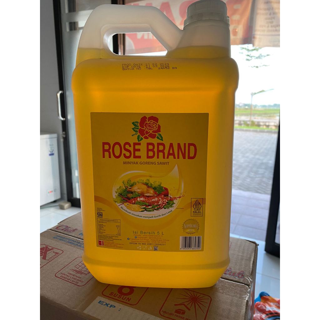 

MINYAK goreng rosebrand jurigen