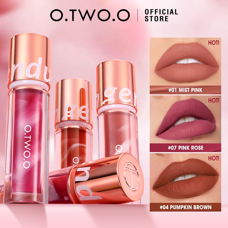 KODE N66Z OTWOO Lolepop Lipgloss Matte Long Lasting Waterproof Ultra Stay Smooth Lip Makeup