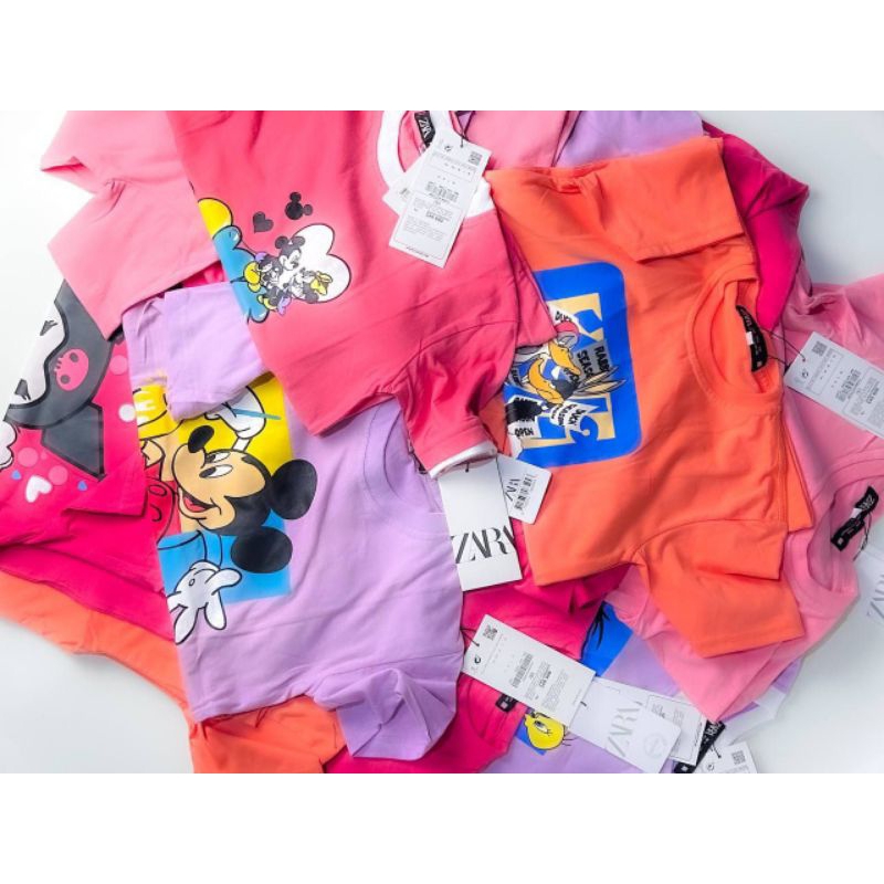 Terbaru Best seller T-shirt Zara Anak
