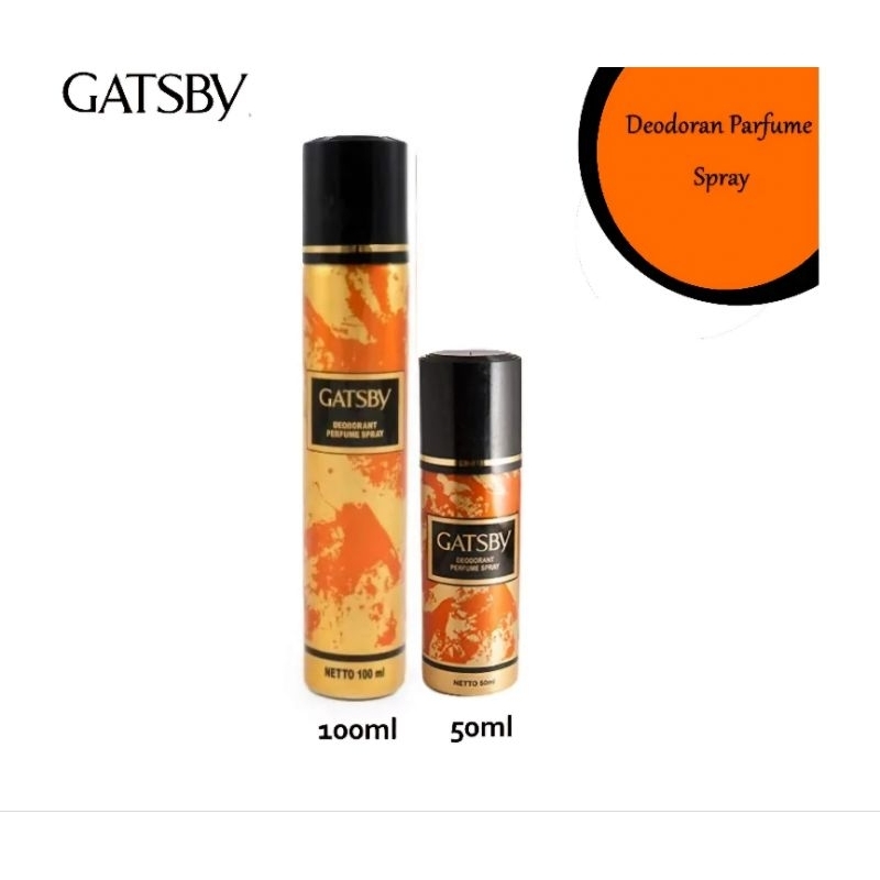 GATSBY DEODORANT PERFUME SPRAY GOLD / PARFUM KALENG GATSBY DEO SPRAY GOLD