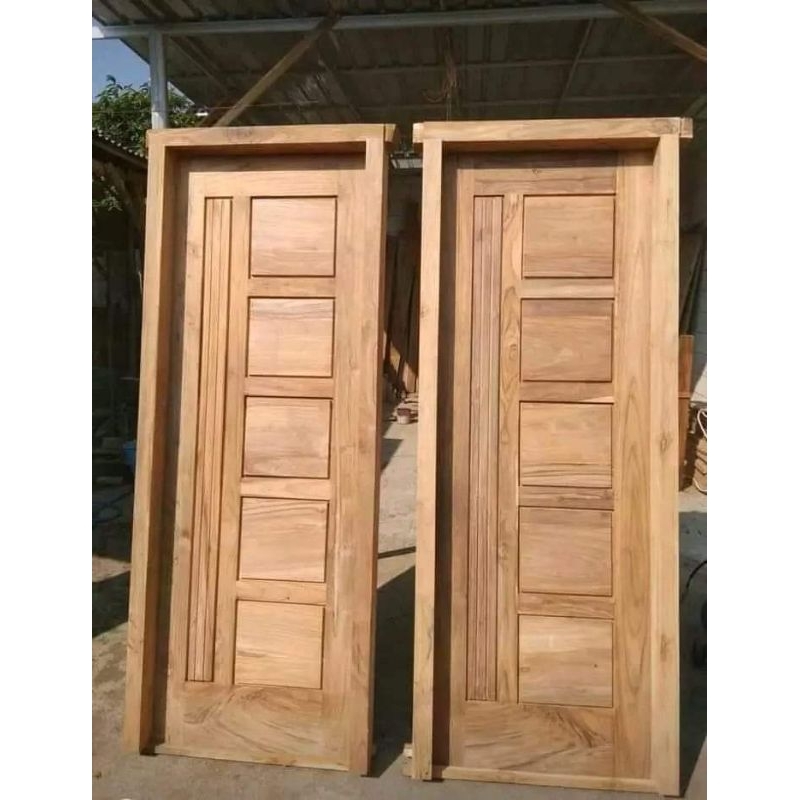 pintu jati plus kusen