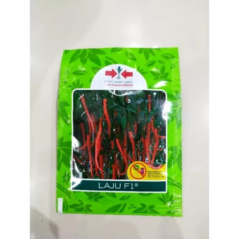 Benih bibit Cabe merah Keriting LAJU F1 1750 butir cap panah merah