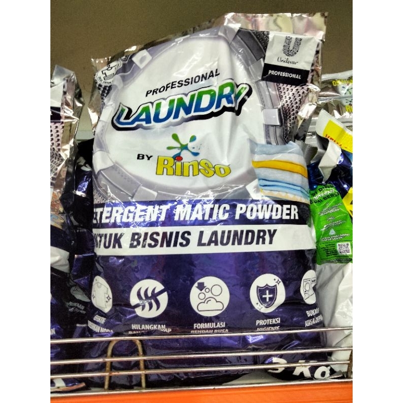 Rinso Matic Profesional Detergen Laundry 3kg