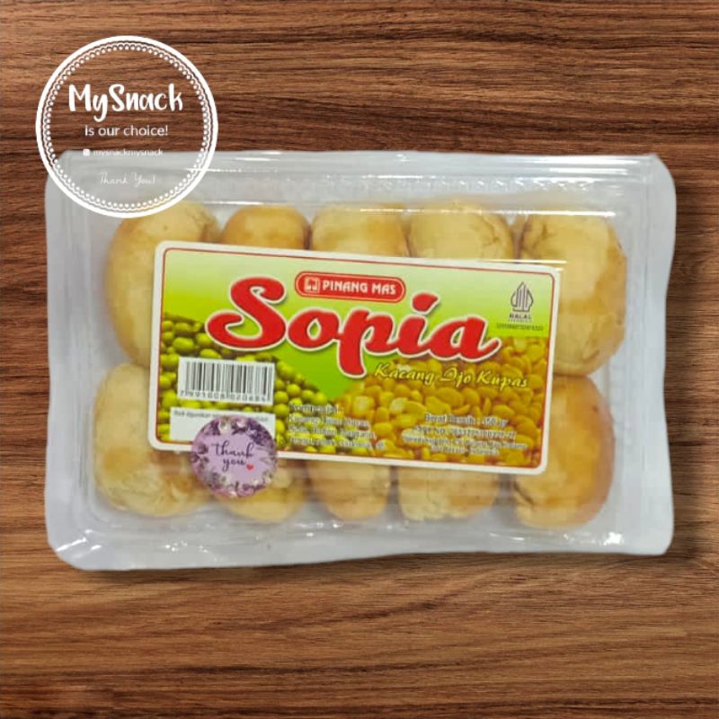 

Pinang Mas Bakpia Sopia Kacang Hijau