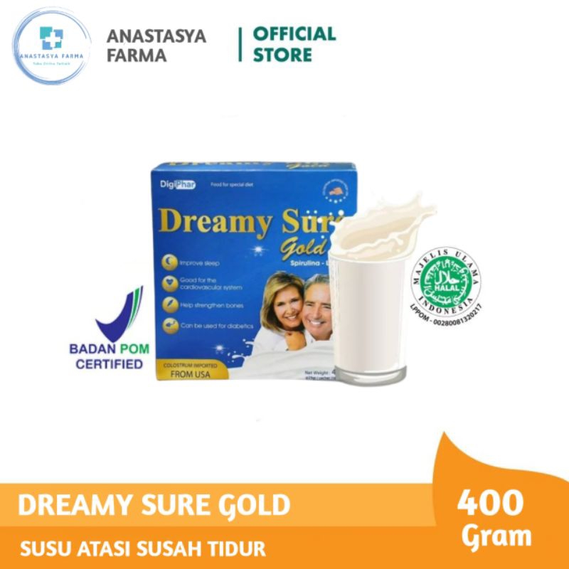 

DREAMY SURE GOLD IMPORT USA SUSU UNTUK INSOMNIA DAN GANGGUAN TIDUR
