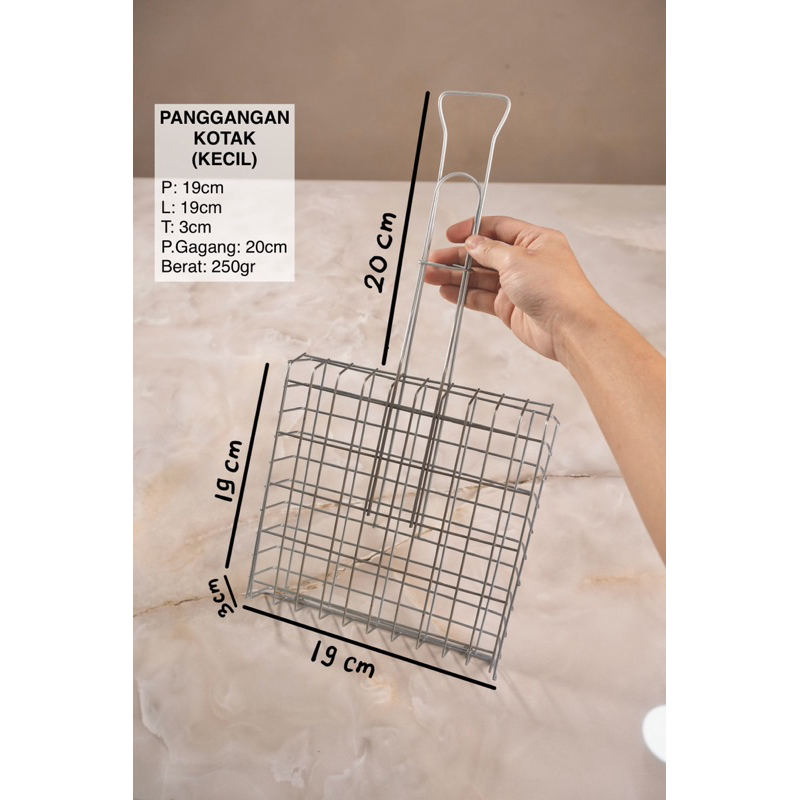 Panggangan Jepit Ikan (Kotak Kecil)