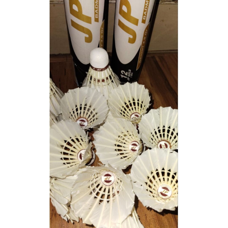 shuttlecock badminton bekas (rekondisi) merk JP Gold