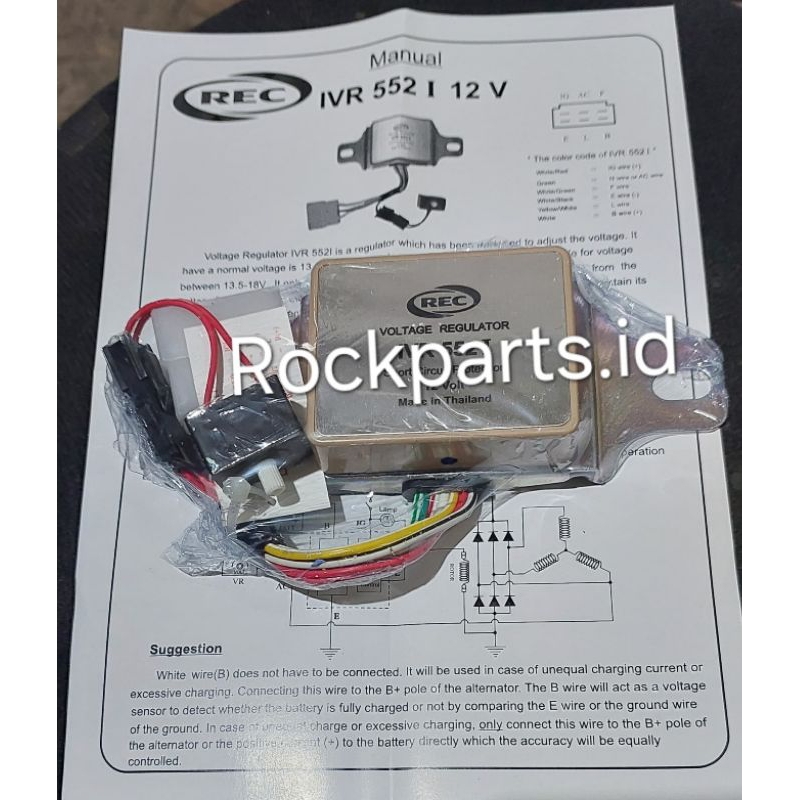 Ket Out Cut Out Regulator Voltage Semi IC Taft GT Rocky Hiline Hardtop Diesel BJ40