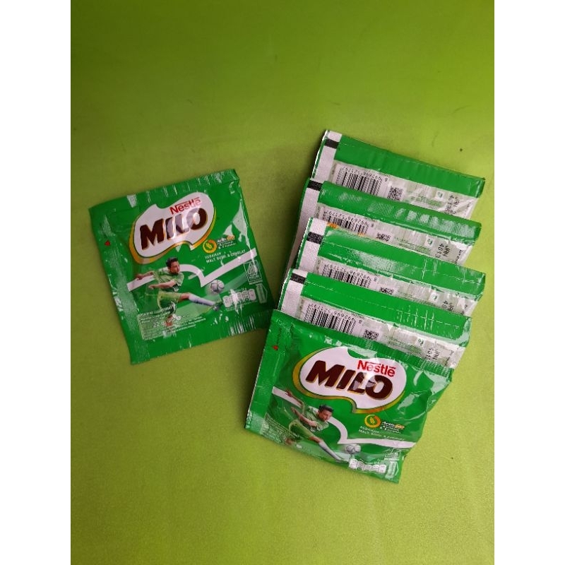 

Milo serbuk 1 renceng isi 10