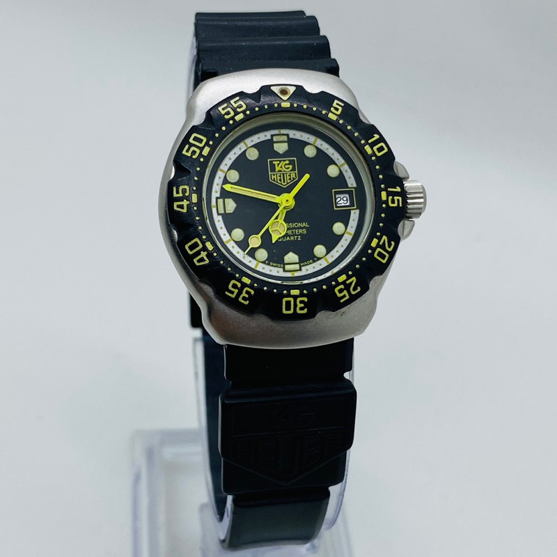 Tag Heuer Boys Size Black Dial Swiss Made