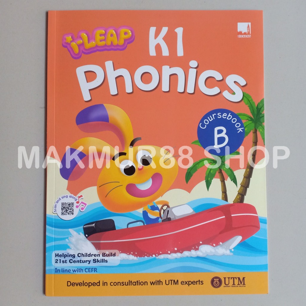 I-Leap K1 Phonics Coursebook B