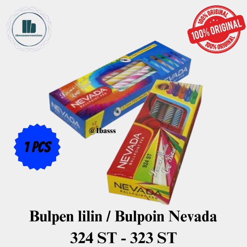 

Bulpoin / Pen /Bolpen Nevada Bulpoin Ulir - Bulpoin Unik - Pen lilin Murah