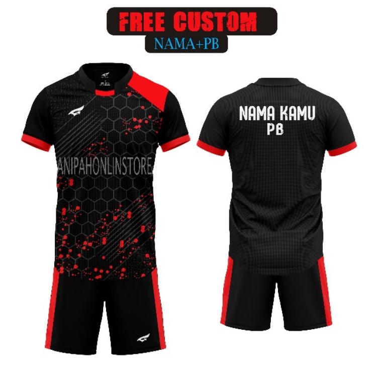 Obral Murah   Free nama  nama pb  Jersey badminton pria wanita baju bulutangkis dewasa kaos badminto