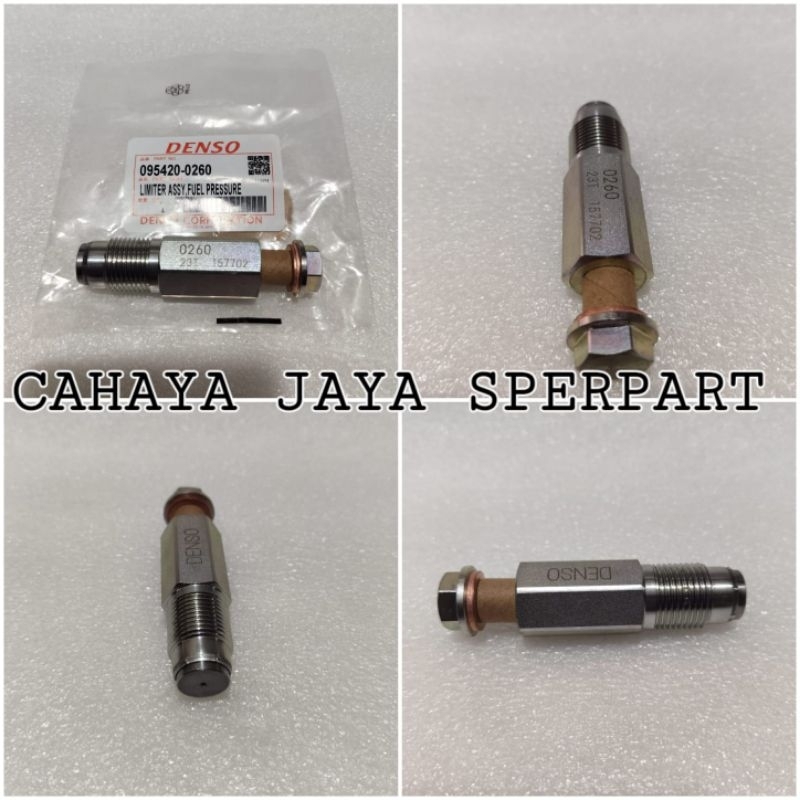LIMITER ASSY FUEL PRESSURE 5420-0260 VALVE LIMITER SENSOR COMMONRAIL TRITON PAJERO DENSO
