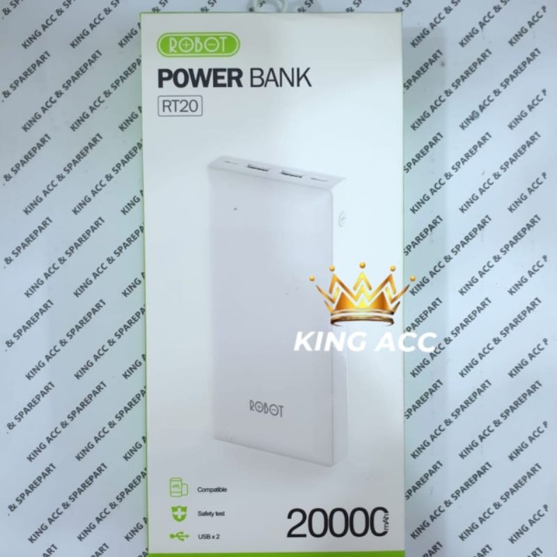 POWERBANK ROBOT RT20 20000MAH  ROBOT