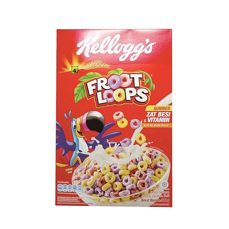 

p4yu Kellogg's Cereal - BOX Ukuran Besar - Sereal Sarapan