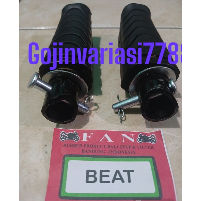 foootstep belakang honda beat step belakang beat karet step belakang motor beat